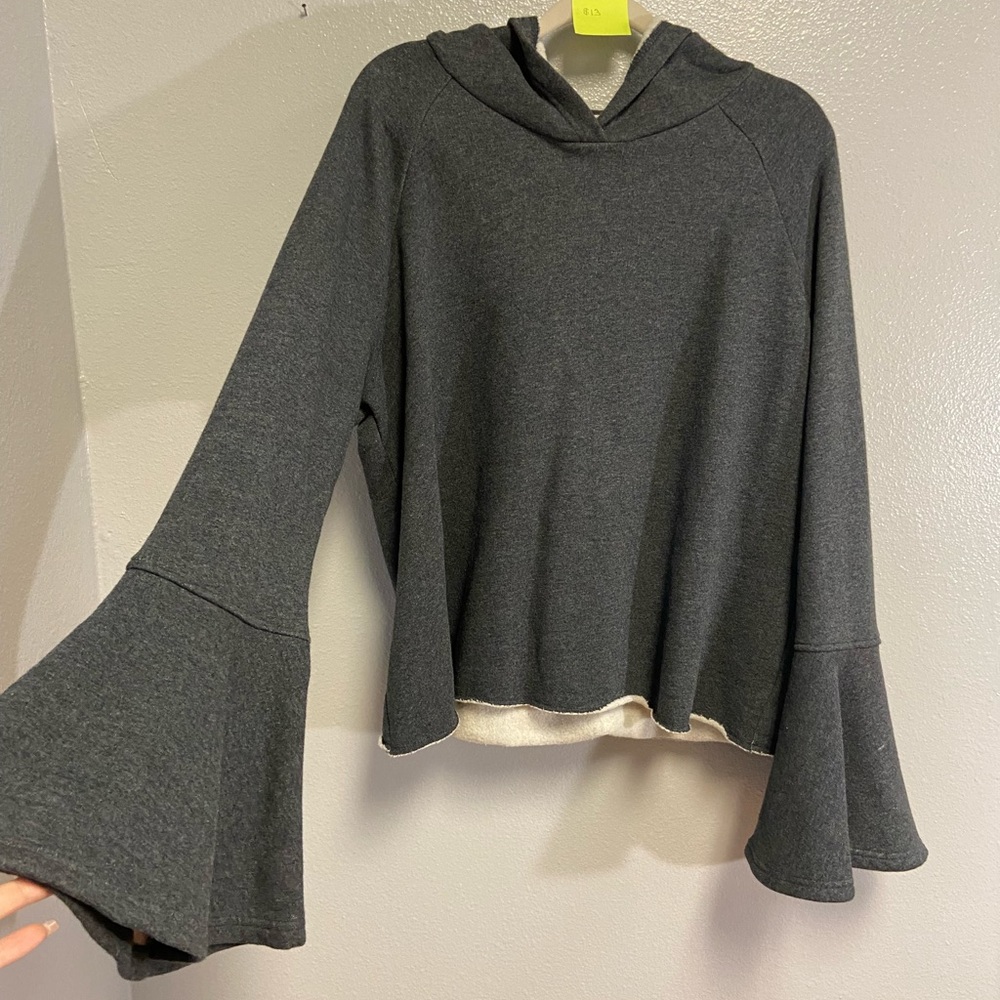 Melrose and Market Large Wool interior hoodie